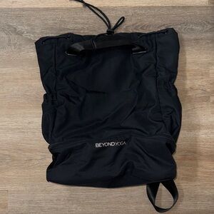 Beyond Yoga Black Convertible Backpack